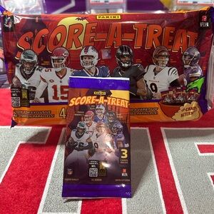 Panini Score-A-Treat NFL Trading Card Pack — 1 pack per order
